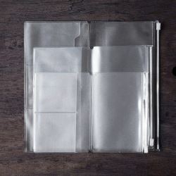 Travelers Notebook Plastic Zipper & Card Holder